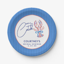 彼女は Coastal Lobster の魅力的な花嫁のシャワー