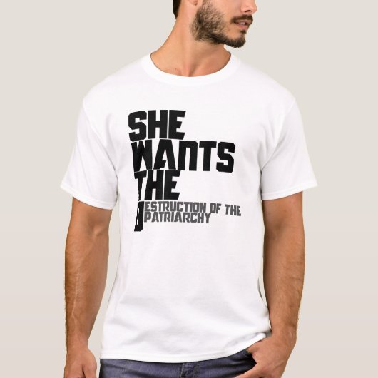 彼女はDが欲しい Tシャツ (正面)