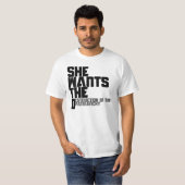 彼女はDが欲しい Tシャツ (正面フル)