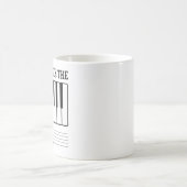 彼女はDのピアノ音楽がほしいと思います コーヒーマグカップ (中央)