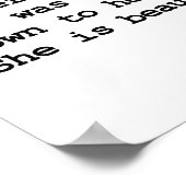 彼女はF.スコット・フィッツジェラルド2によって美しかった ポスター (角)