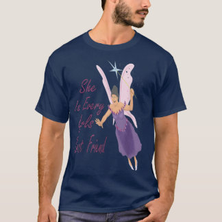 彼女はGiのための最高のすべての女の子の友人の妖精Tシャツである Tシャツ