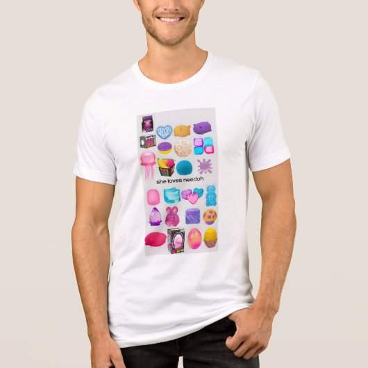 彼女はNeeDohが大好き トライブレンドTシャツ (正面)