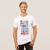 彼女はNeeDohが大好き トライブレンドTシャツ (正面全面)
