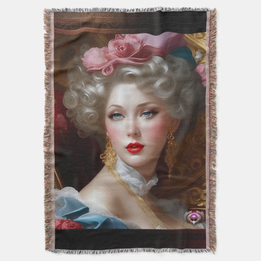 彼女はXzendor7によって愛を探している スローブランケット (正面縦)