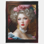 彼女はXzendor7によって愛を探している フリースブランケット (正面)