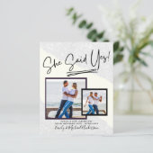 彼女はYesと言った!手書き写真婚約パーティ (スタンド正面)