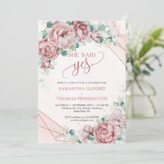 彼女はyesと言った 招待状 (スタンド正面)