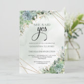 彼女はyesと言った 招待状 (スタンド正面)