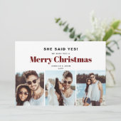 彼女はyesの婚約発表を述べた セーブザデート (スタンド正面)