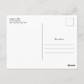 彼女はYes婚約パーティ ポストカード (裏面)