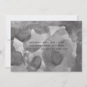 彼女はYes書道婚約パーティ招待状 招待状 (裏面)