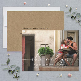 彼女はYes書道婚約パーティ招待状 招待状