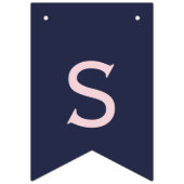 彼女はYes海軍とピンクのバンティン航海のグを言った バンティングフラッグ (第3の旗)