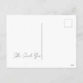 彼女はyes、クリスマスと言った シーズンポストカード (裏面)