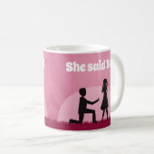 彼女はYes! コーヒーマグカップ (正面右)