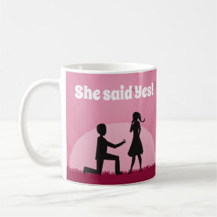 彼女はYes! コーヒーマグカップ