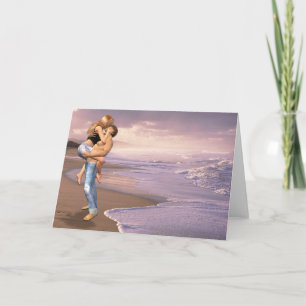 彼女はYes、ビーチキス 案内状