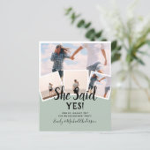 彼女はYes!フォト婚約発表招待状 (スタンド正面)