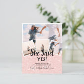 彼女はYes!フォト婚約発表招待状 (スタンド正面)
