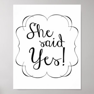 彼女はYES! ポスター