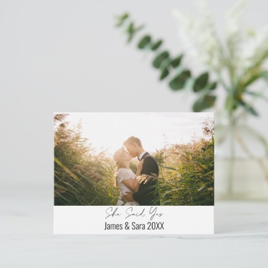 彼女はYes ポストカード (スタンド正面)