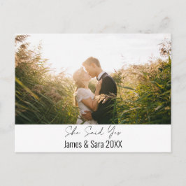 彼女はYes ポストカード