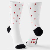 彼女はYes!名前をカスタムする結婚提案 ソックス (傾斜あり)