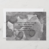 彼女はYES |書道リハーサルディナー招待状 招待状 (裏面)