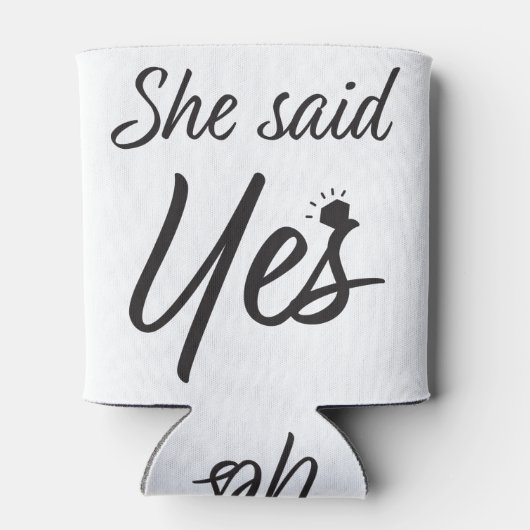 彼女はyes 缶クーラー (裏面)