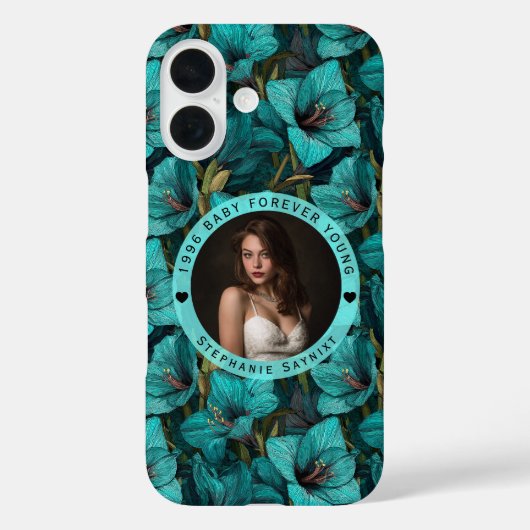 彼女へのおしゃれなアマリリス子供の誕生日プレゼント Case-Mate iPhoneケース (裏面)