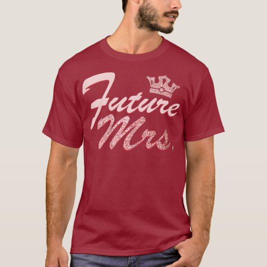 彼女へのウェディングギフト 新婦への贈り物 花嫁から新郎への Tシャツ (正面)