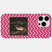 彼女へのエッジーなバレンタインデーのギフト 幾何学模様 Case-Mate iPhoneケース (裏面 (横))