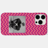 彼女へのエッジーな卒業祝い ギフト チェブロン柄 Case-Mate iPhoneケース (裏面 (横))