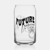 彼女へのエンゲージメントギフト / これから結婚する花嫁に ガラス缶 (裏面)