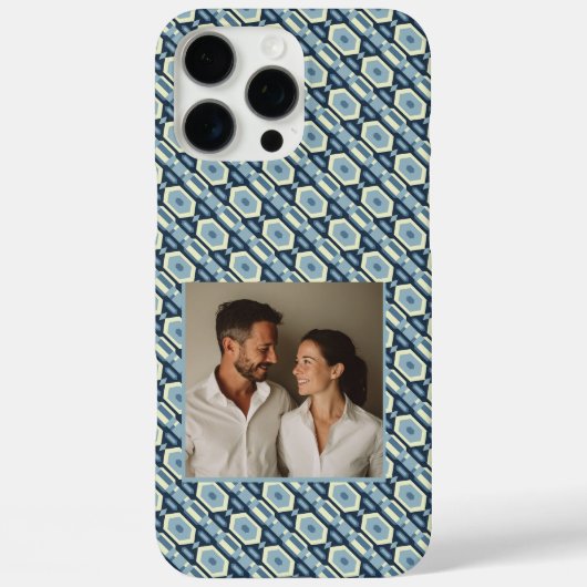 彼女へのカラフルな記念日ギフト トライバル柄 Case-Mate iPhoneケース (裏面)
