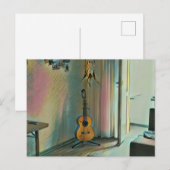 彼女へのギターギフト ポストカード (正面/裏面)