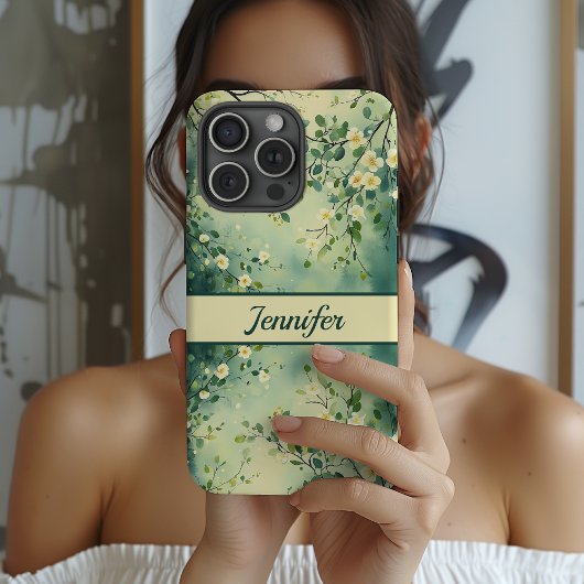 彼女へのギフトに最適なオーダーメイドの野の花のスマホケース Case-Mate iPhoneケース