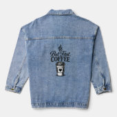彼女へのコーヒーギフト デニムジャケット (裏面)