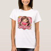 彼女へのバレンタインデーギフト Tシャツ (正面)