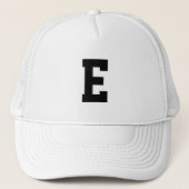 彼女へのパーソナライズされたイニシャル入り特別な贈り物 キャップ (正面)