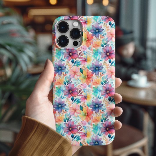 彼女へのフェミニンなパステルボタニカルギフト Case-Mate iPhoneケース