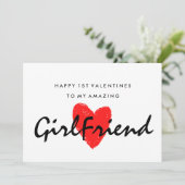 彼女への初めてのバレンタインカード (スタンド正面)