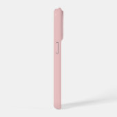 彼女への特別なイニシャルピンクの携帯ケースギフト iPhoneケース (右側面)
