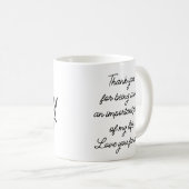 彼女への特別な婚約記念ギフト Wifey コーヒーマグカップ (正面右)