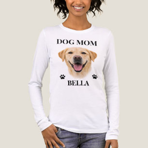 彼女への特別な贈り物 - オーダーメイドの犬の肖像画   個人的なプレゼント トライブレンドＴシャツ