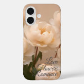 彼女への美しいロマンティックな花の写真 Case-Mate iPhoneケース (裏面)
