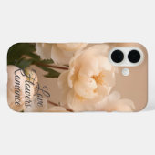 彼女への美しいロマンティックな花の写真 Case-Mate iPhoneケース (裏面 (横))