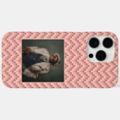 彼女への芸術的なクリスマスギフト 幾何学デザイン Case-Mate iPhoneケース (裏面 (横))
