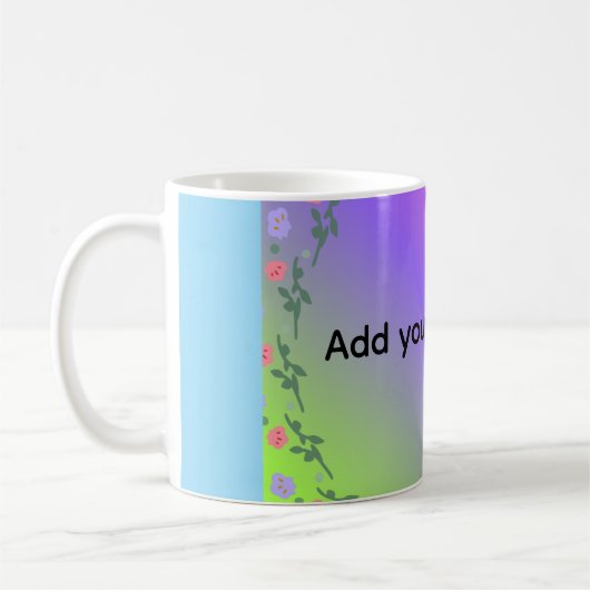 彼女への誕生日カード コーヒーマグカップ (左)